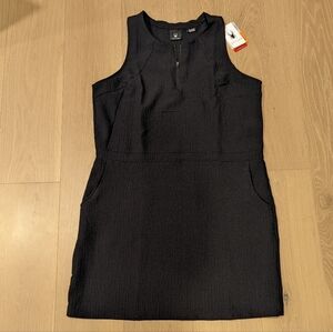 Spyder Black Fabric Material